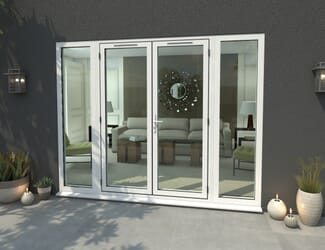 Climadoor White Aluminium French Doors