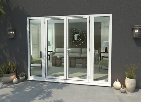 Climadoor White Aluminium French Doors