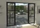 Heritage Black Aluminium French Doors