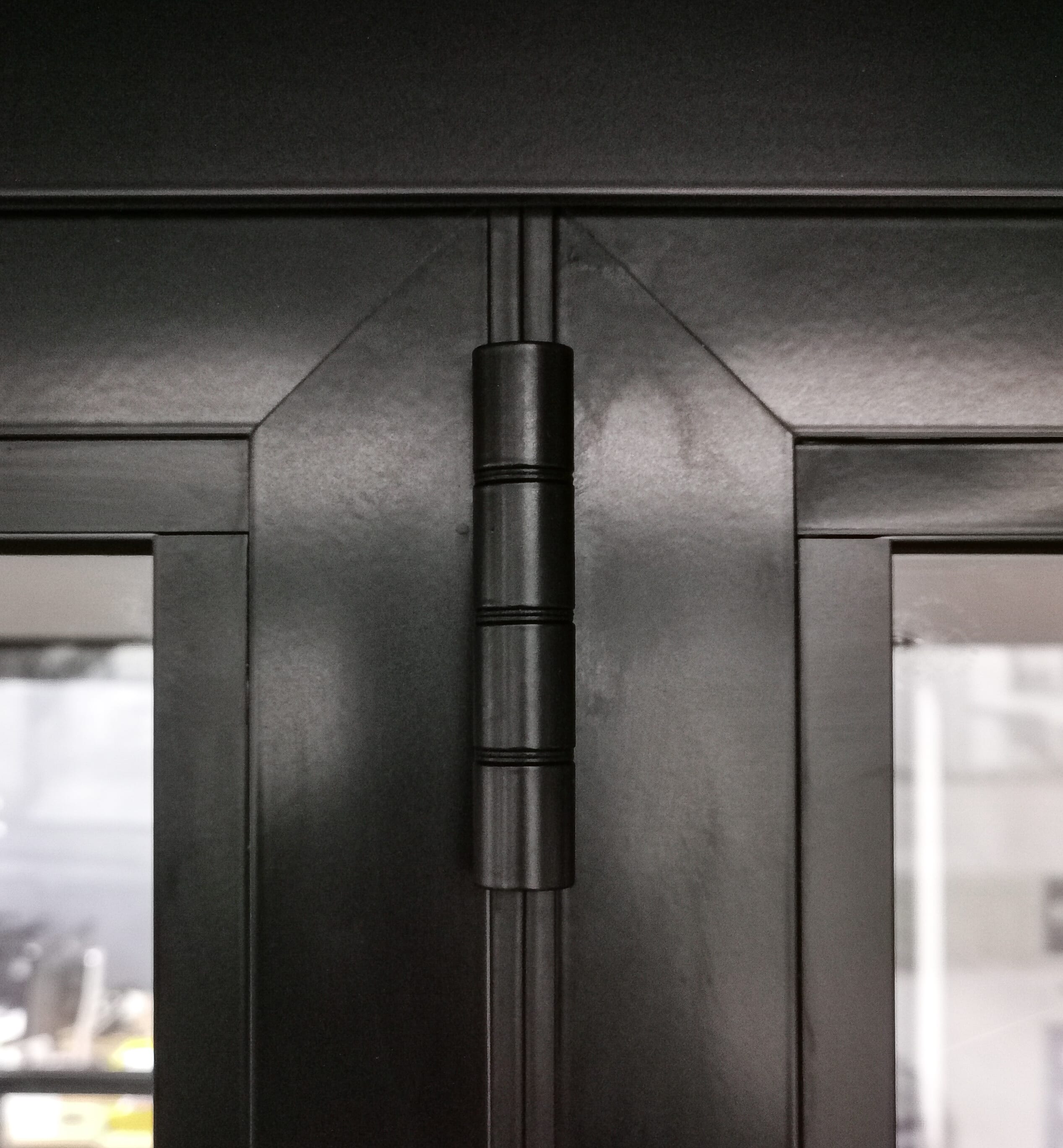 Heritage Black Aluminium External Bi-folding Doors Image