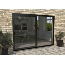 CLIMADOOR Supreme Black Aluminium Sliding Doors