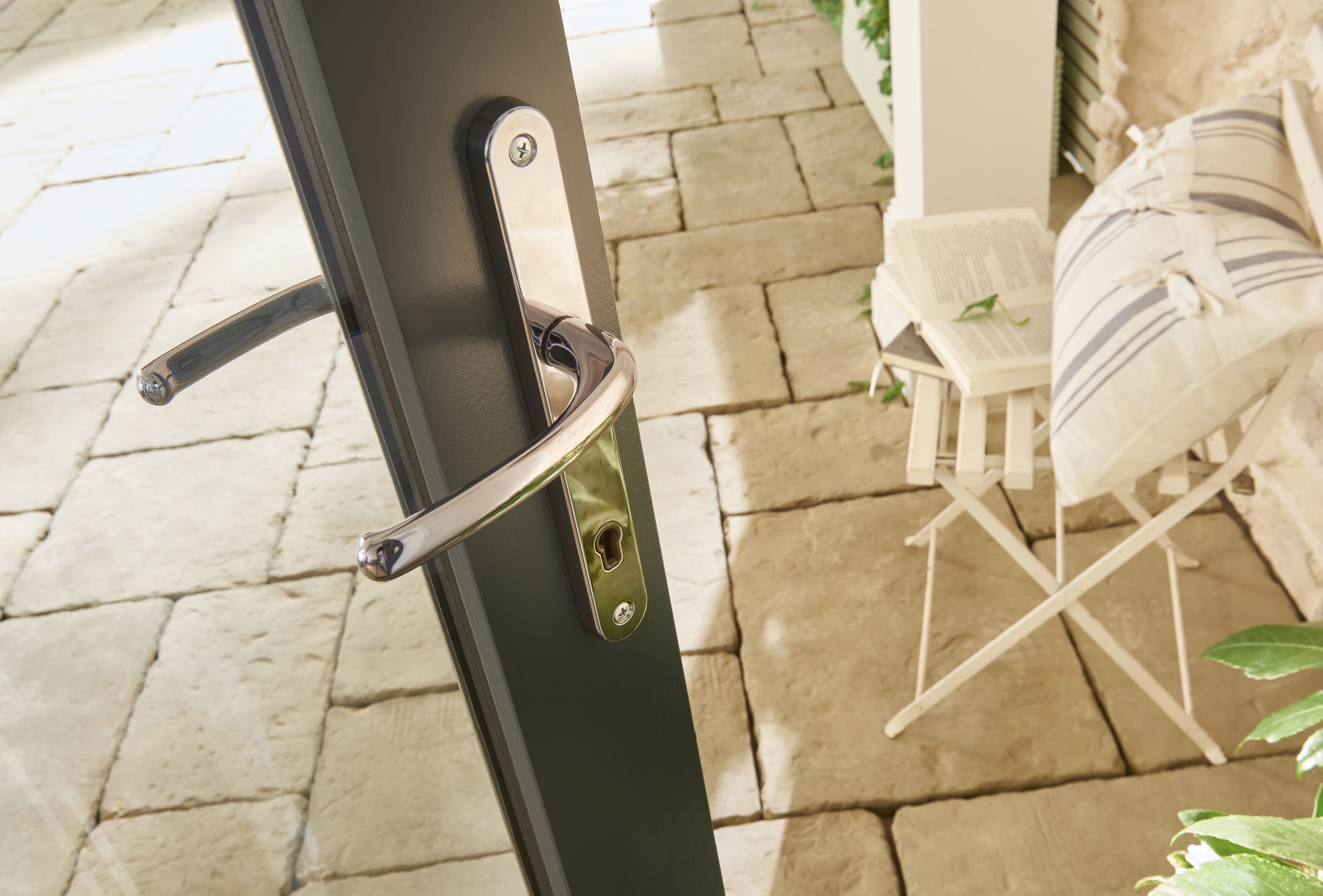1200mm (4ft) Bedgebury Anthracite Grey Hardwood French Doors