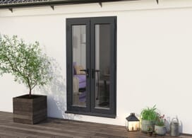 1200mm Anthracite Grey Upvc French Doors Image