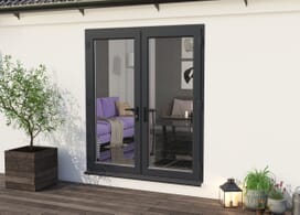 1800mm Part Q Anthracite Grey Upvc French Doors Image