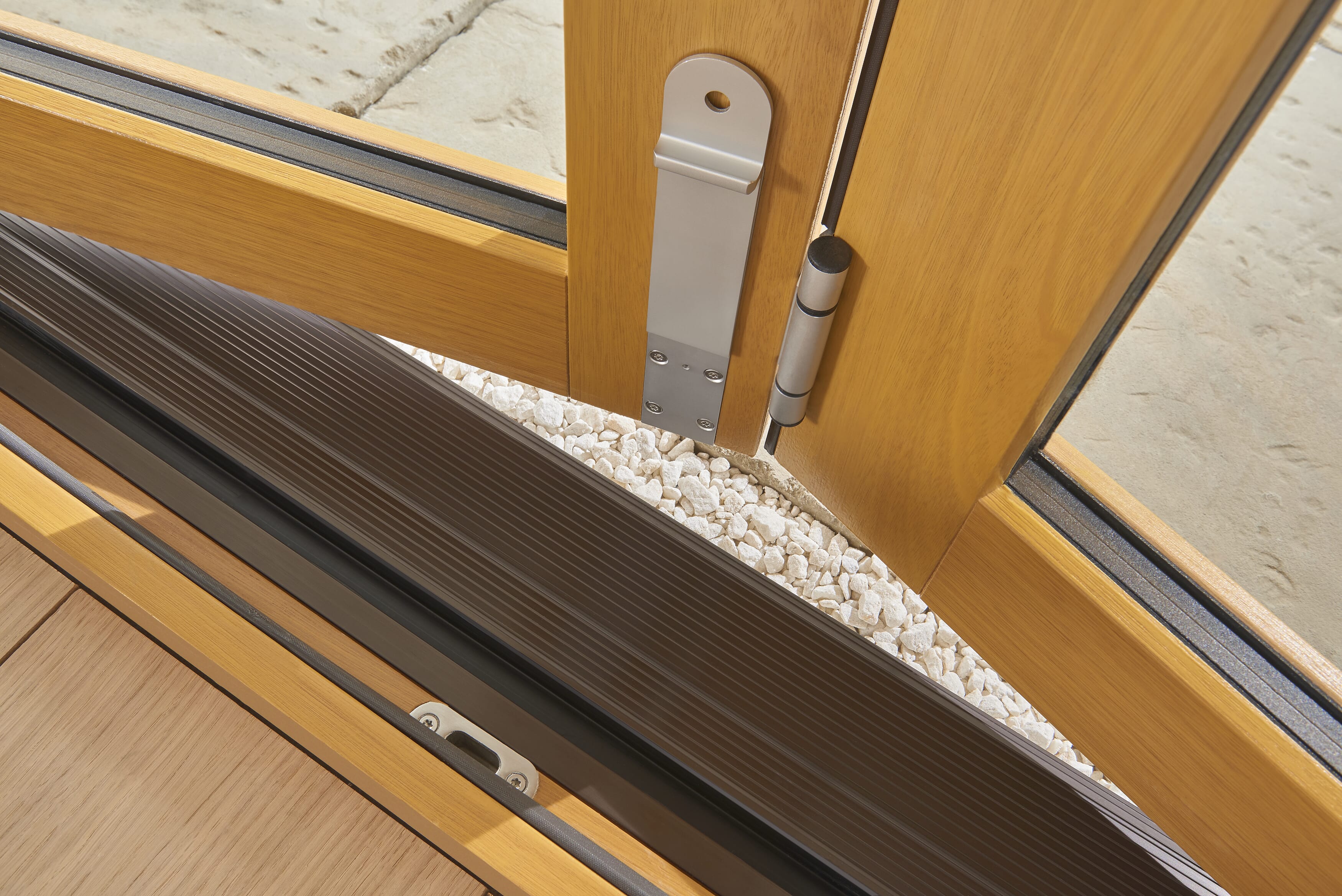 1800mm (6ft) Kinsley Golden Oak Bifold Doors