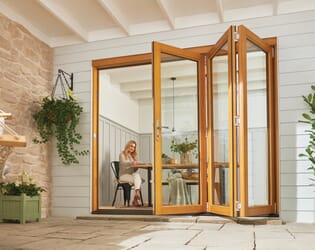 1800mm (6ft) Kinsley Golden Oak Bifold Doors 