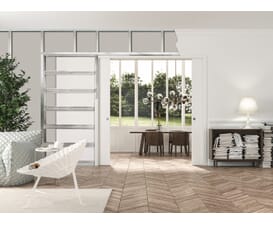 Eclisse Classic Double Pocket Door Kit – To Suit 95mm Thick Wall