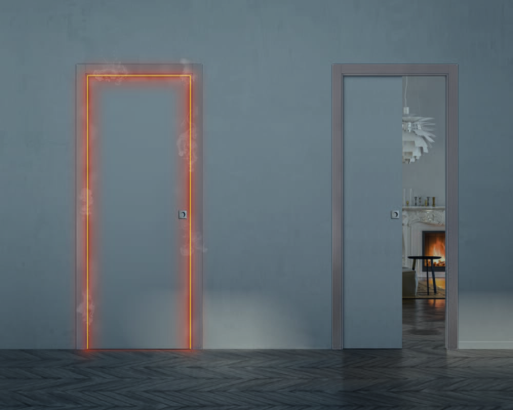 Kit to Suit 1981 x 610 x 44mm FD30 Fire Door