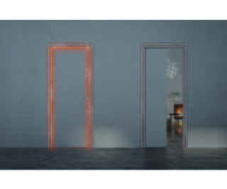 Eclisse FD30 Single Pocket Door Kit - To Suit 100mm Thick Wall