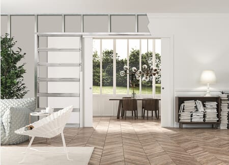 Eclisse FD30 Double Pocket Door Kit – To Suit 120mm Thick Wall