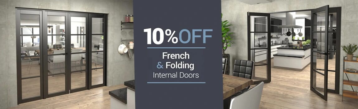 10% Off Internal French & Folding Doors