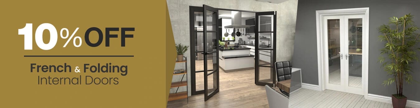 10% Off Internal French & Folding Doors