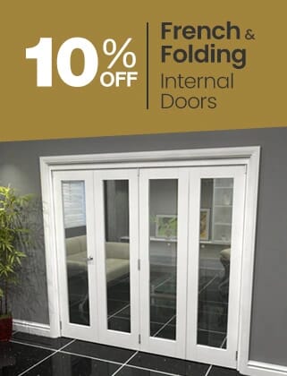 10% Off Internal French & Folding Doors