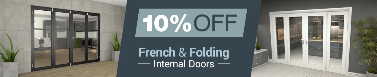 10% Off Internal French & Folding Doors
