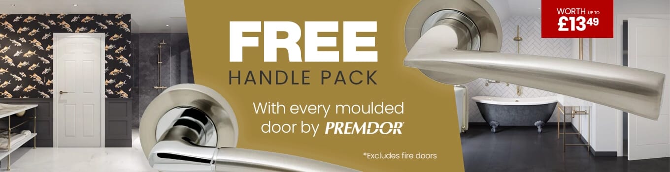 Free Handles With All Premdor Doors