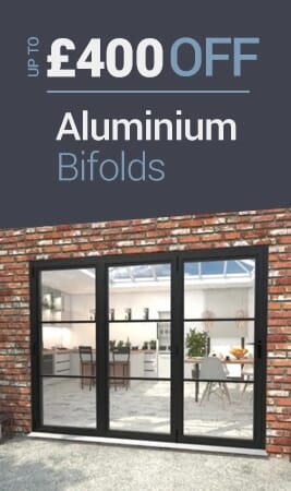 Up To £400 Off Aluminium Bifold Doors