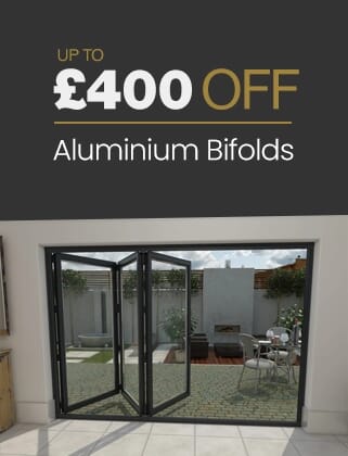 Up To £400 Off Aluminium Bifold Doors