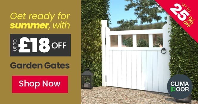 Up to £18 off Wooden Garden Gates!