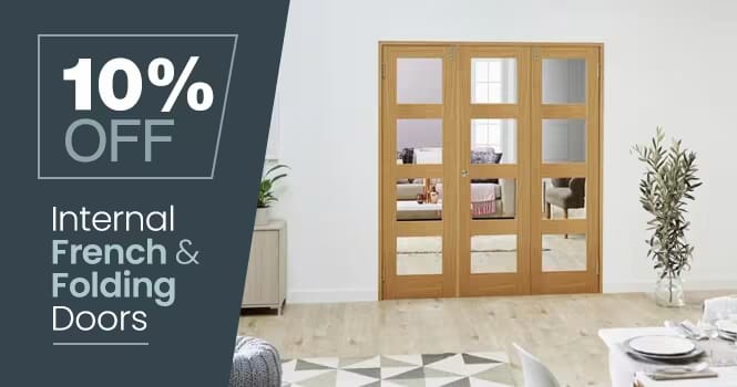 10% Off Internal French & Folding Doors