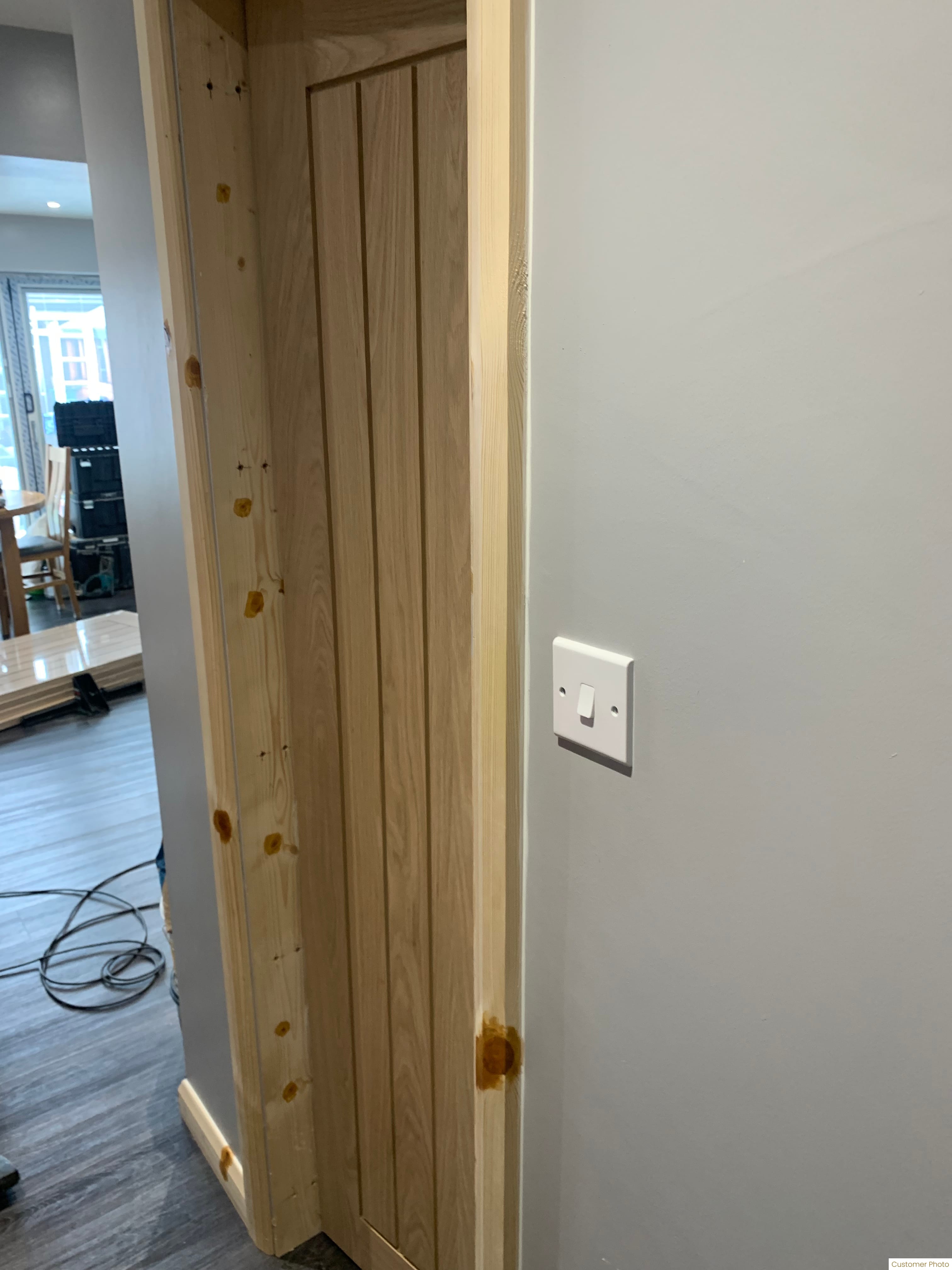 2040 x 626 x 40mm Mexicano Oak  Internal Door