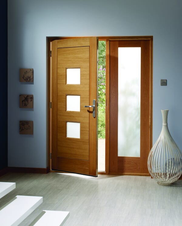 Arch Steel & Glass Exterior Doors - Modern Glass and Metal Front