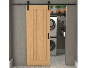 Mexicano Oak - Prefinished Sliding Barn Door
