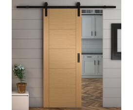 Iseo Oak - Prefinished Sliding Barn Door