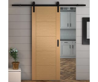 Iseo Oak - Prefinished Sliding Barn Door