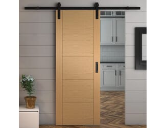 Iseo Oak - Prefinished Sliding Barn Door