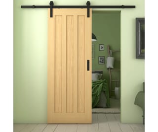 Aston Oak Sliding Barn Door