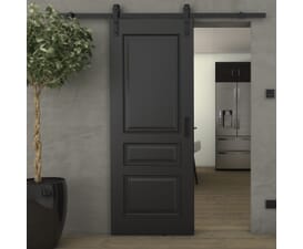 Kent Black - Prefinished Sliding Barn Door