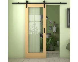 Mexicano Oak Pattern 10 - Prefinished Sliding Barn Door