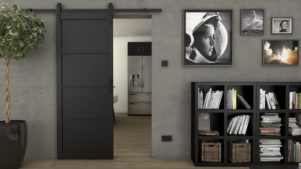 Kensington Black Internal Sliding Barn Door