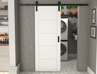 Iseo White - Prefinished Sliding Barn Door