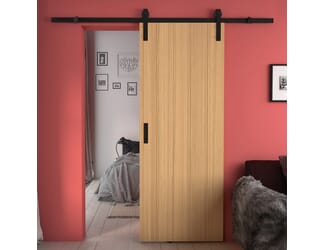 Traditional Cottage Oak Sliding Barn Door