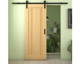 Lincoln Oak Sliding Barn Door